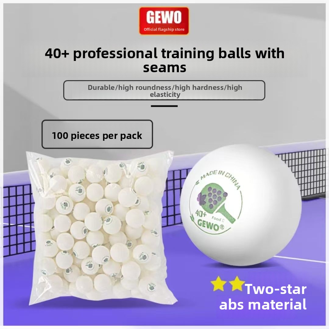 Table Tennis Vr - GEWO 2-star 40+ Seamed Table Tennis