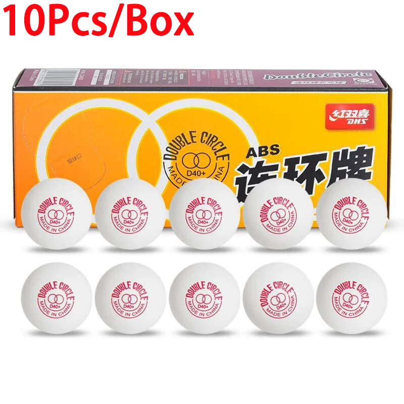 Table Tennis Ball Brand - Double Circle Ping Pong Balls 10Pcs/Box