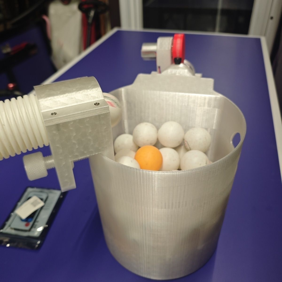 Table Tennis How To Play - Automatic Table Tennis Loading Machine Large