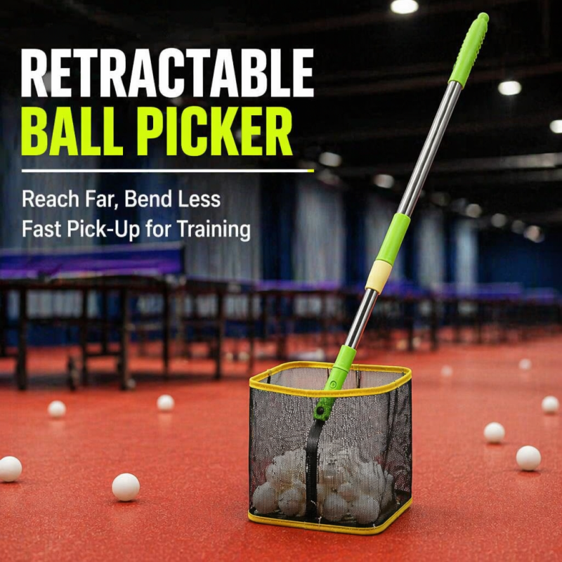 Table Tennis How To Play - Portable Pickleball Table Tennis Ball Picker