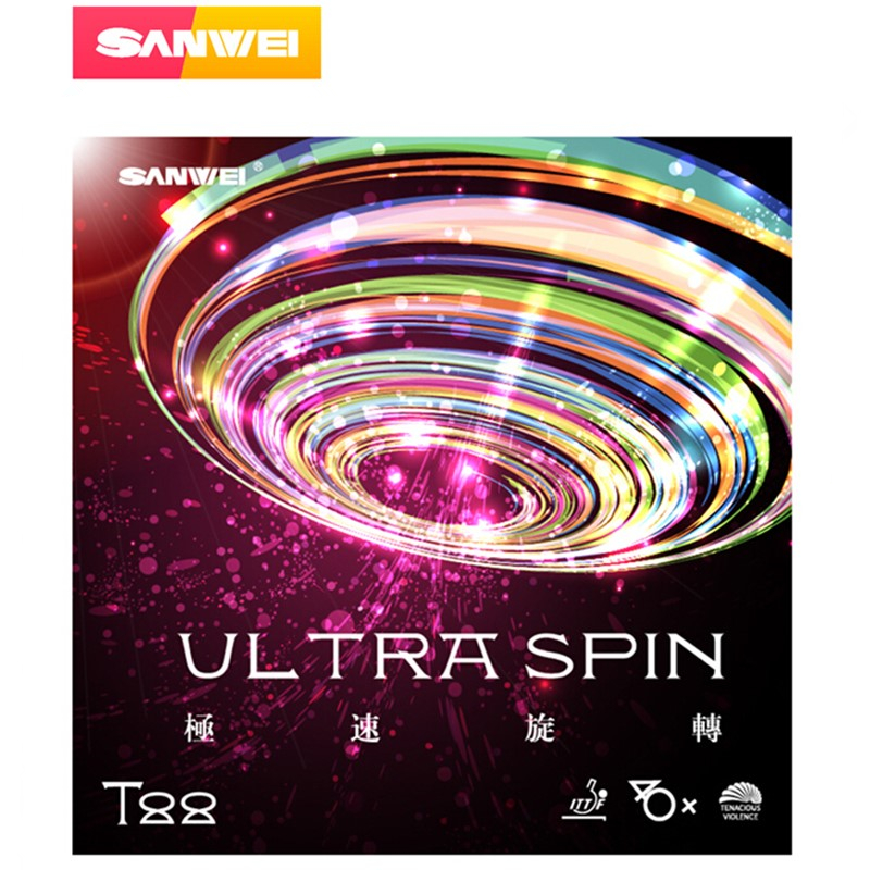 SANWEI T88 ULTRA Spin Table Te - đánh giá và giá Table Tennis Rubber Anti Spin