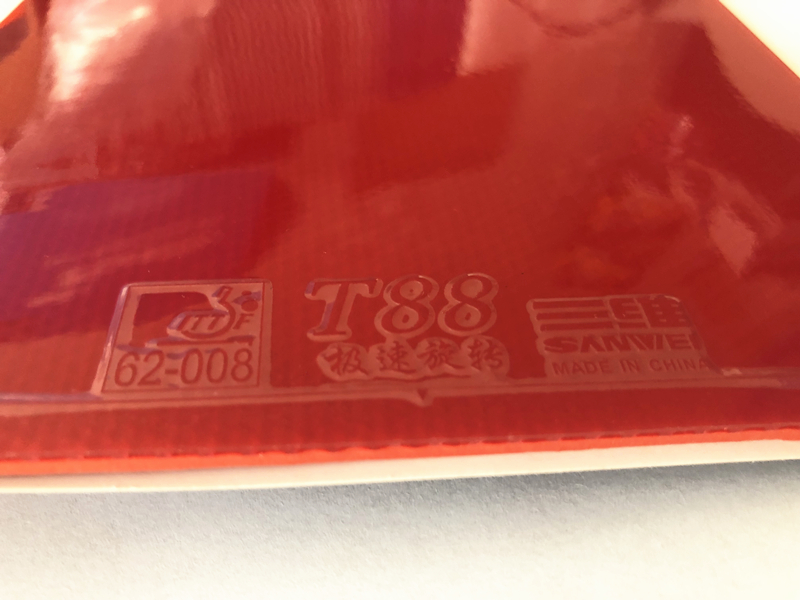 SANWEI T88 ULTRA Spin Table Te - đánh giá và giá Table Tennis Rubber Anti Spin