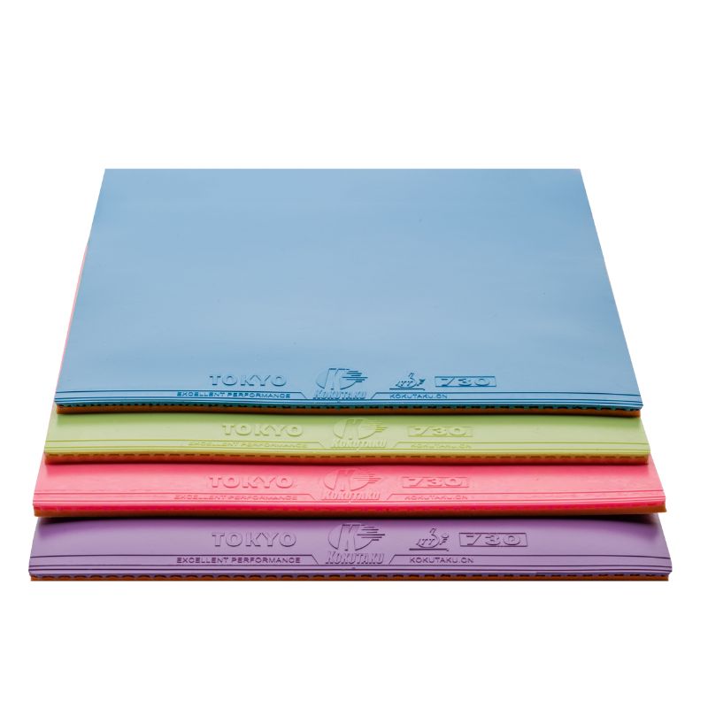 KOKUTAKU NEON 730 TOKYO Colorf - đánh giá và giá Table Tennis Rubber Anti Spin