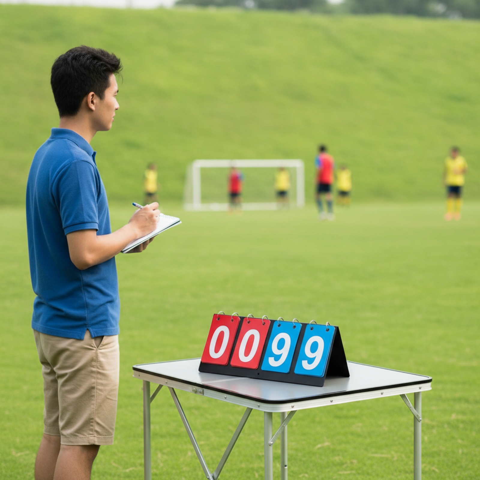 Tabletop Scoreboard Foldable M - đánh giá và giá Table Tennis Scoreboard