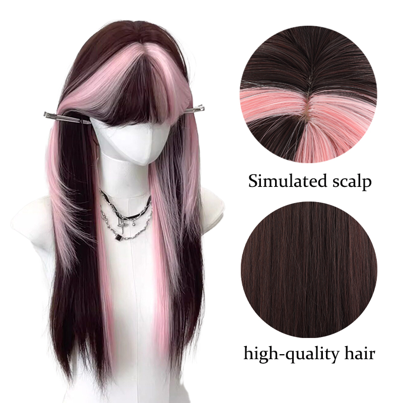 [Peach Mist Twins] Wig Female  - đánh giá và giá Table Tennis Double
