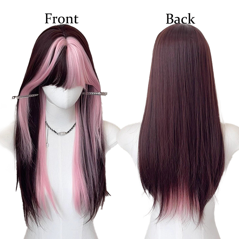 [Peach Mist Twins] Wig Female  - đánh giá và giá Table Tennis Double