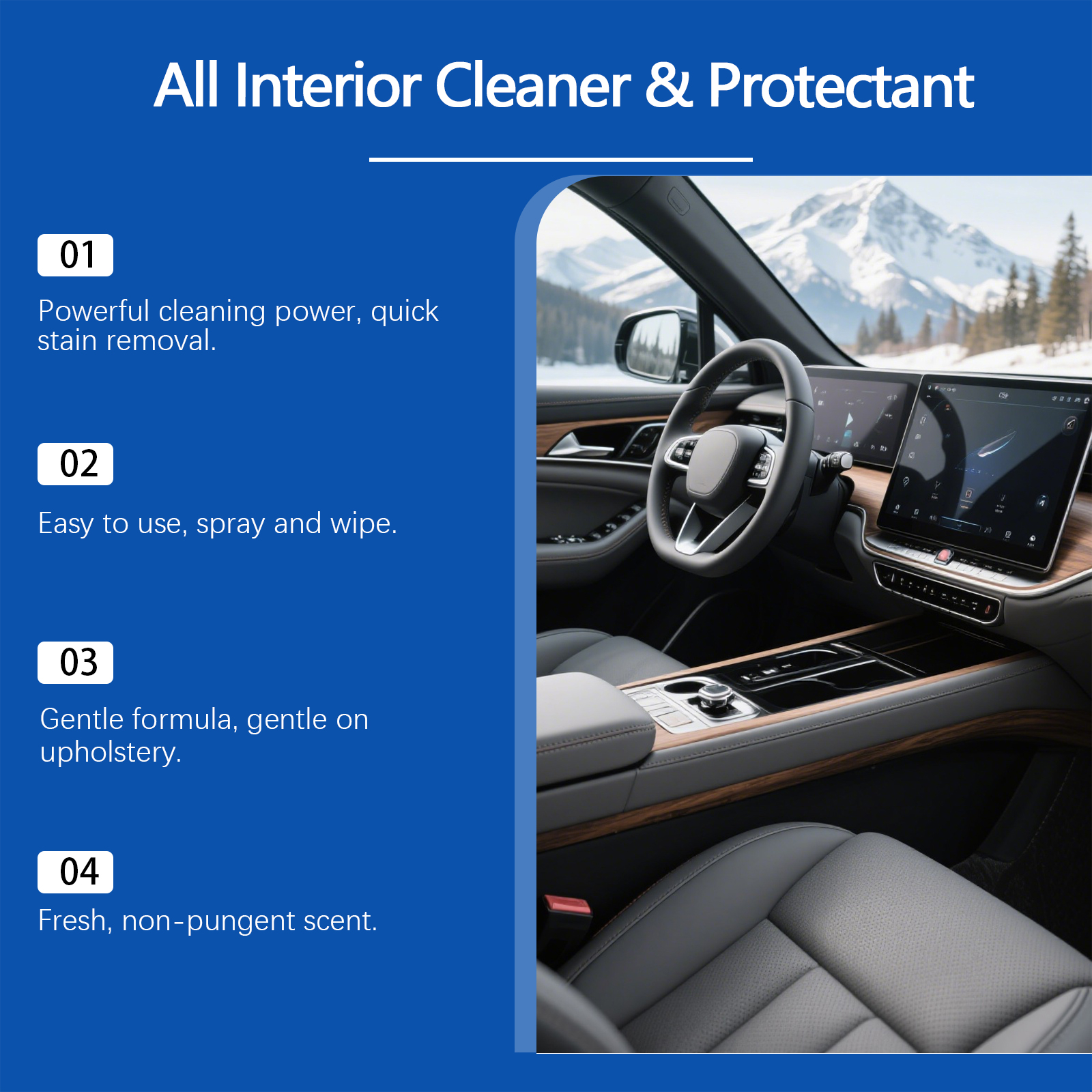 Car Interior Foam Cleaner Spra - đánh giá và giá Rubber Cleaner Foam