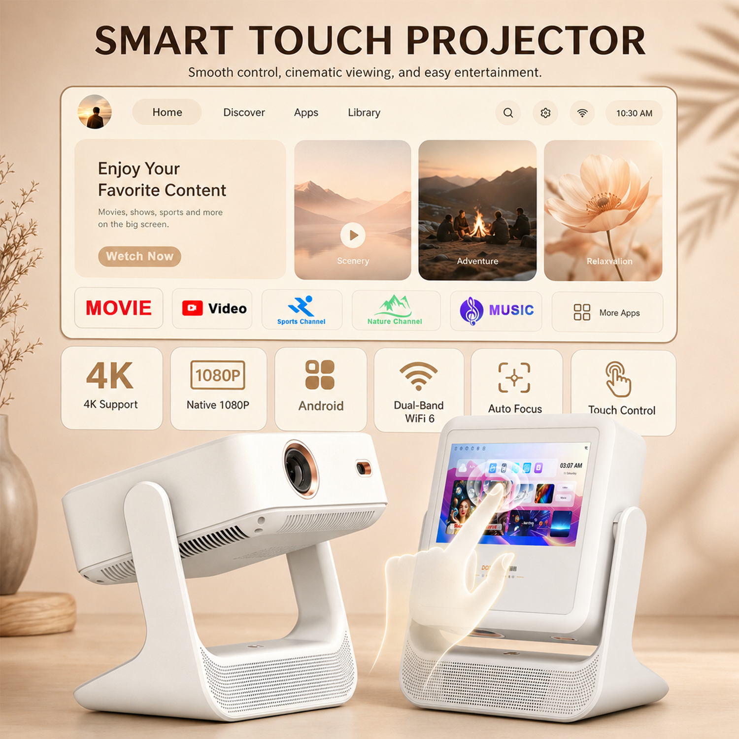 Pro Tennis View Projector Nati - đánh giá và giá Table Tennis Touch
