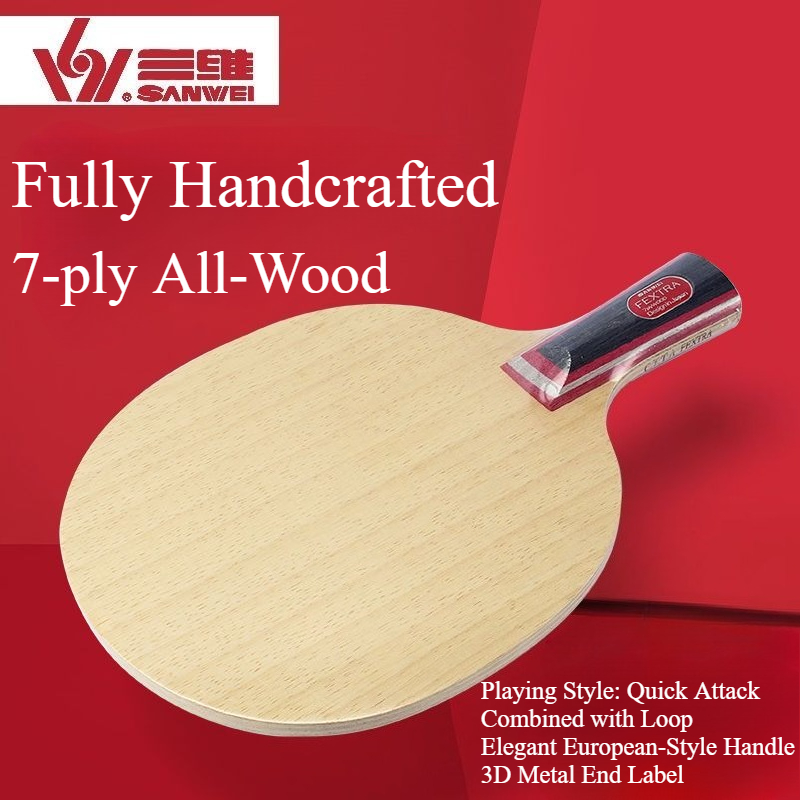 New SANWEI FEXTRA 7 Table Tenn - đánh giá và giá Table Tennis Paddle