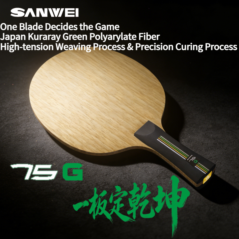 NEW SANWEI 75G Inner Green-ALC - đánh giá và giá Table Tennis Xiom