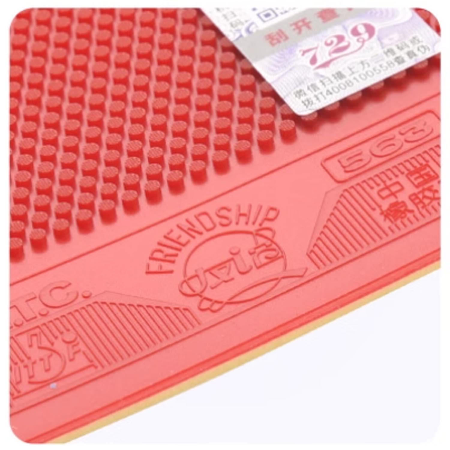 Original RITC Friendship 729 5 - đánh giá và giá Table Tennis Rubber Anti Spin