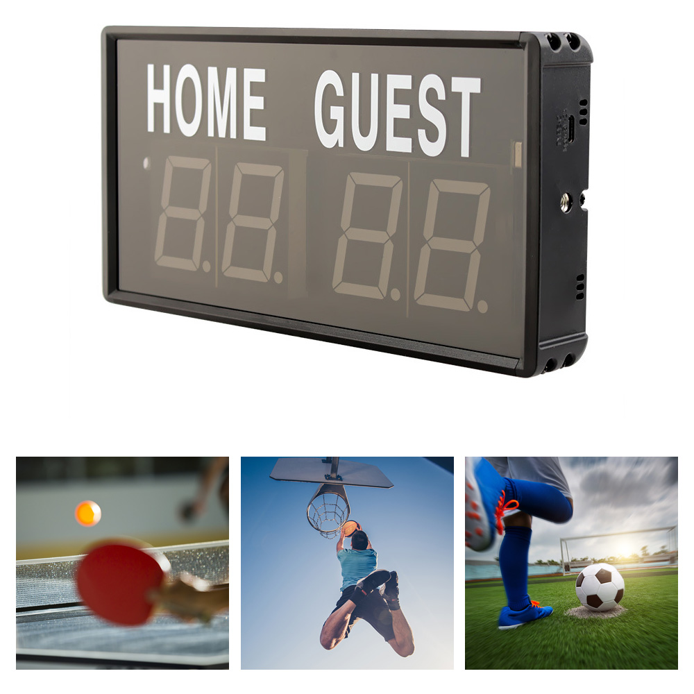 Portable 4 Digit LED Scoreboar - đánh giá và giá Table Tennis Scoreboard