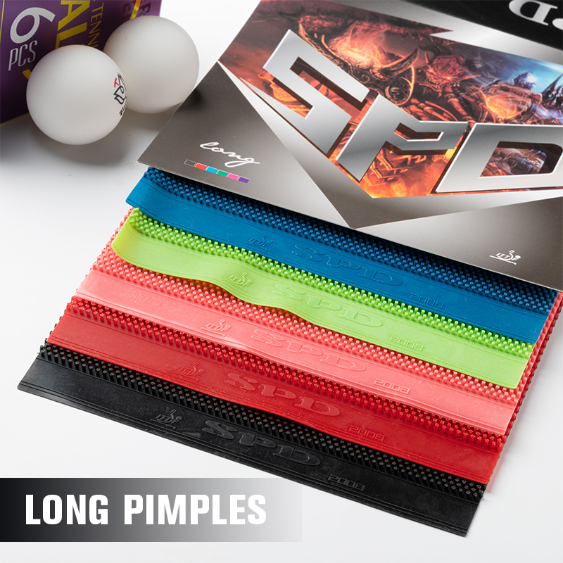 SPD Super Long Pips Table Tenn - đánh giá và giá Table Tennis Rubber Anti Spin