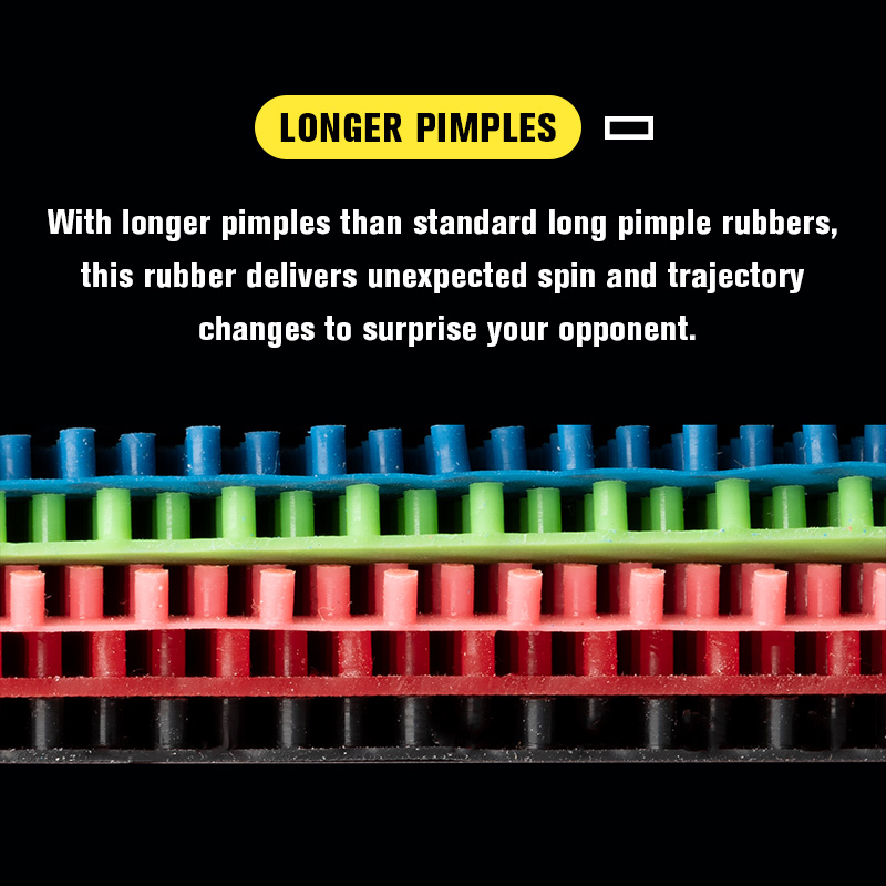 SPD Super Long Pips Table Tenn - đánh giá và giá Table Tennis Rubber Anti Spin