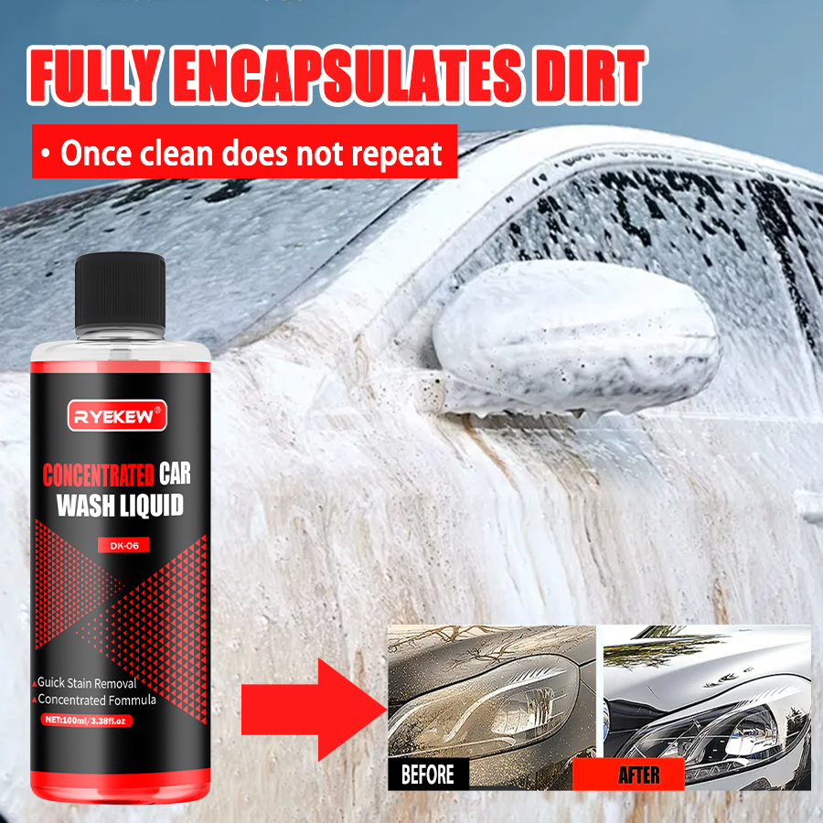 Car Shampoo High Concentration - đánh giá và giá Rubber Cleaner Foam