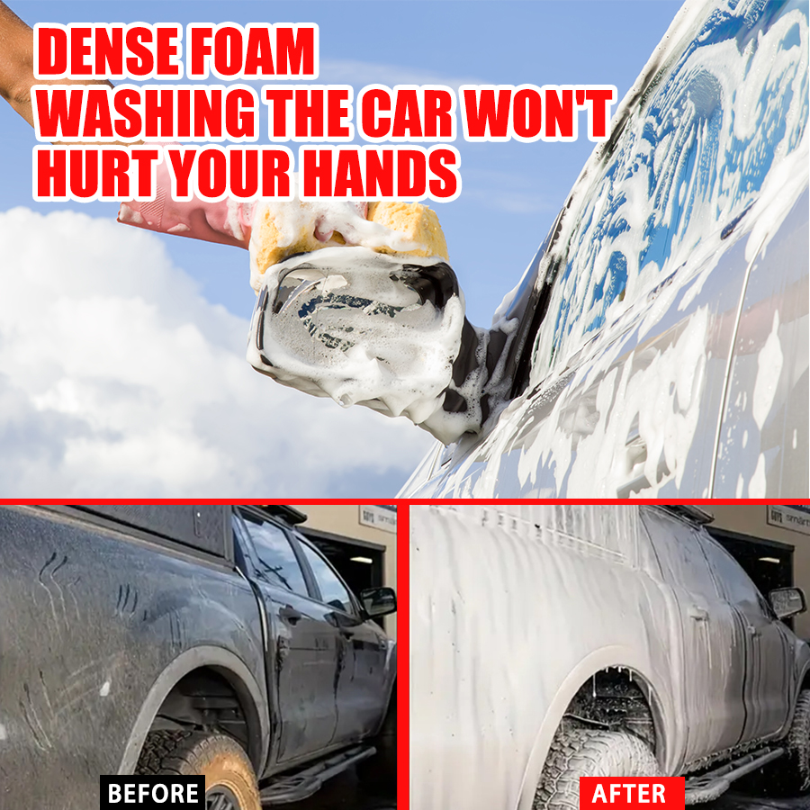 Car Shampoo High Concentration - đánh giá và giá Rubber Cleaner Foam