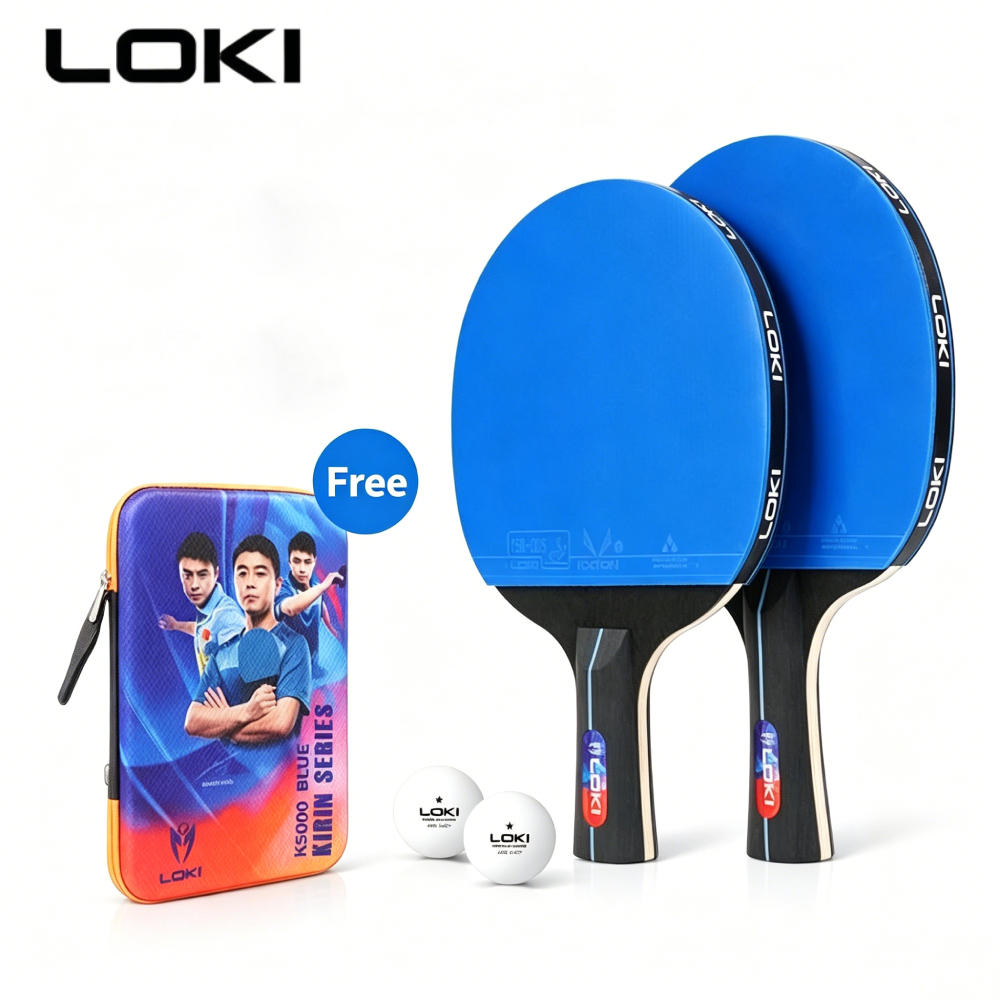 Professional 2PCS Loki K5000 T - đánh giá và giá Table Tennis Touch